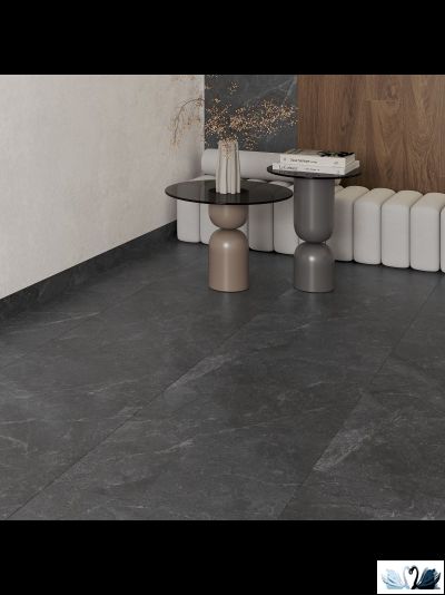 Керамогранит Ocean Ceramic Rocky black pro графитовый 60 x 120 см матовый