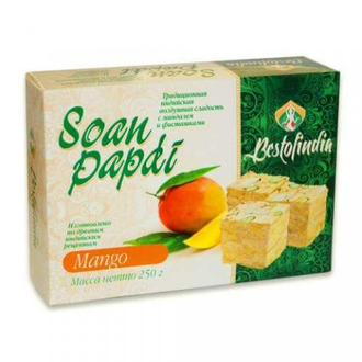 Индийские сладости Soan Papdi АНАНАС Bestofindia, 250 гр