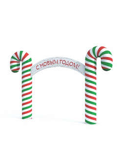 новый год Ворота новогодние gate