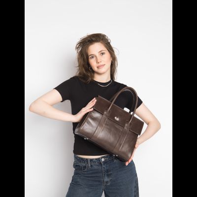 Деловая сумка Valenza Premium brown (арт. 5076-52)