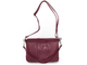 (АРТИКУЛ: 9853/4) СУМКА ЖЕНСКАЯ, НЕБОЛЬШАЯ, НАТУРАЛЬНАЯ КОЖА, БОРДОВАЯ, С ПЛЕЧЕВЫМ РЕМНЕМ