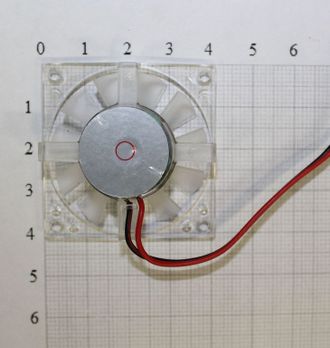 Вентилятор для видеокарты (4 см) с разъемом 2 pin (комиссионный товар)