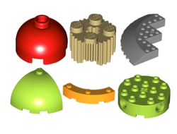 Брики круглые