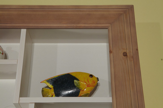 Граверса Дания №2 из массива сосны 129 х 16 х 100 см