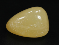 Кальцит желтый, апельсиновый, галтовка, Китай (25*18*16 мм, 11 г) №28459