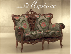 ДИВАН 2-Х МЕСТНЫЙ MARGHERITA 579/K (L146*P81*H106) MORELLO GIANPAOLO