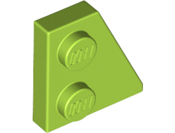 Wedge, Plate 2 x 2  Right, Lime (24307 / 6247210)