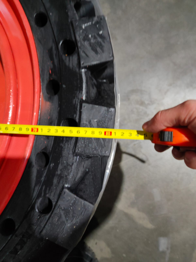 высота шины 33*12-20 (12-16.5)/7.50 WHEELS STANDARD EKKA