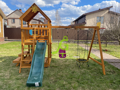 Детская площадка IgraGrad Крафт Pro 3 (скат 2,2)