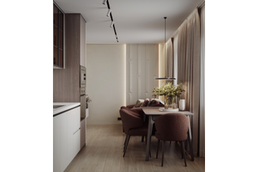 Вариант раскладки 1. Композиция с оставлением швов.