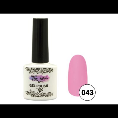 Гель-лак FOR YOU № 043 чайная роза