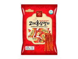Ilkwang KOREAN RED GINSENG JELLY / Конфета желейная со вкусом красного женьшеня (280 г)