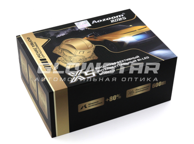 Билед модули Aozoom X5 2025 (прямоугольные) 3.0 дюйма, 2 чипа, 5500K, 12V, 58W/66W крепление 3R