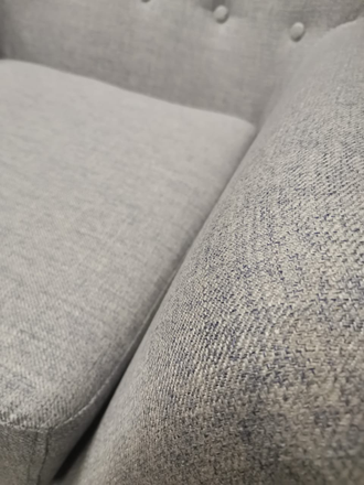 Текстура ткани рогожка Tesla 12 вблизи