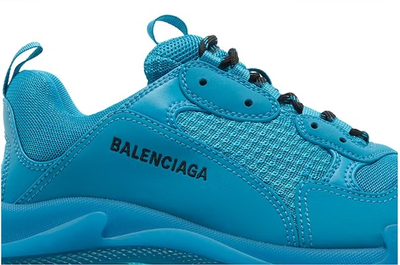 Balenciaga Triple S Sneaker Clear Sole Blue женские