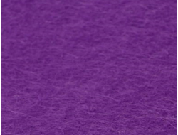Фетр 1 мм 20х30 см жесткий цвет фиолетовый