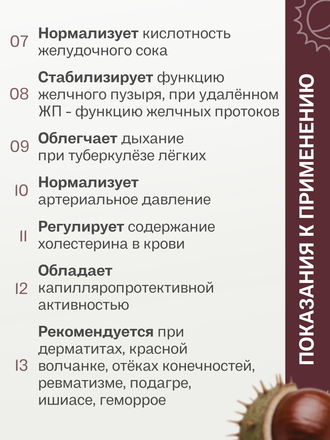 Экстракт конского каштана для внутреннего применения 100 гр.