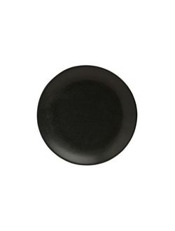 Тарелка 30 см фарфор цвет чёрный