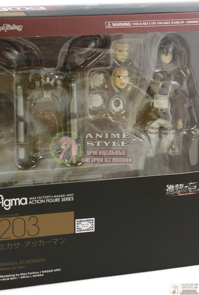 Фигурка Микаса фигма (figma Mikasa)