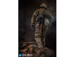 Контейнер для противогаза немецкий (металлический) времен Второй мировой войны 1/6 (D80124) - DID