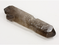 Кварц дымчатый, раухтопаз, кристалл двухголовик, Бразилия (65*16*10 мм, 20 г) №35775