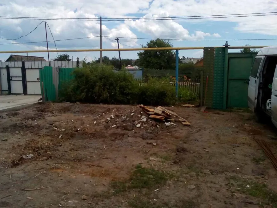 Площадка до начала работ