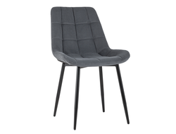 Стул Флекс велюр тёмно-серый