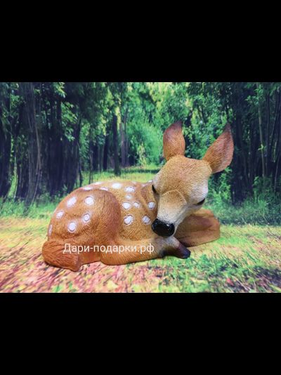 Олененок  14*21см   0,7кг    полистоун Россия 947/012460