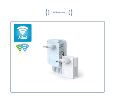 Сетевой адаптер Powerline TP-LINK TL-WPA7517 KIT Gigabit Ethernet, (комплект 2 шт.)