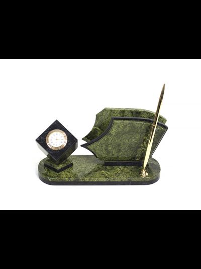 Письменный прибор "Мыслитель", змеевик