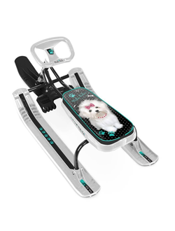 Снегокат NIKA kids «Тимка спорт 2+» (арт. ТС2+) с болонкой