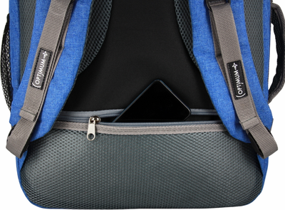 Рюкзак Сумка Чемодан ручная кладь 55х40х20 Optimum Air RL, голубой