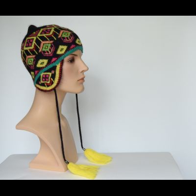 Шапка Vizio 1063 CYULO ушанка черная