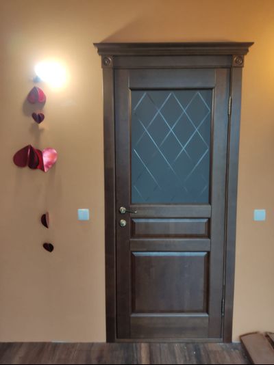 ОКА (Беларусь) МАССИВ ОЛЬХИ/ ВАЛЕНСИЯ/ АНТИЧНЫЙ ОРЕХ/ ПОЛОТНО ОСТЕКЛЕННОЕ