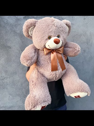 Плюшевый мишка 90 см кофейный Микки