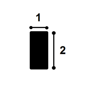 Молдинг гибкий SX194F SQUARE - 2*1*200см