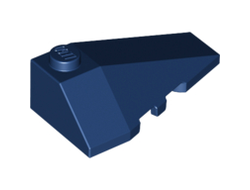 Wedge 4 x 2 Triple Right, Dark Blue (43711 / 4299760 / 6020833 / 6135185)
