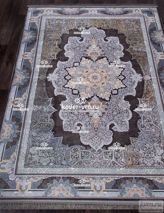 КОВЕР ИРАНСКИЙ FARSI 1200-3600 G266 d.grey / 3*4 м