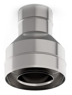 Оголовок-переход 115х200, AISI 430/Оц, 0,5мм/0,5мм, тип-2