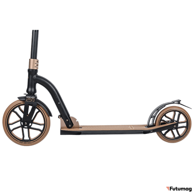 Складной городской самокат TechTeam Tracker 250 коричневый