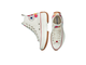 Кеды Converse Run Star Hike High Top Embroidered Floral Pink белые