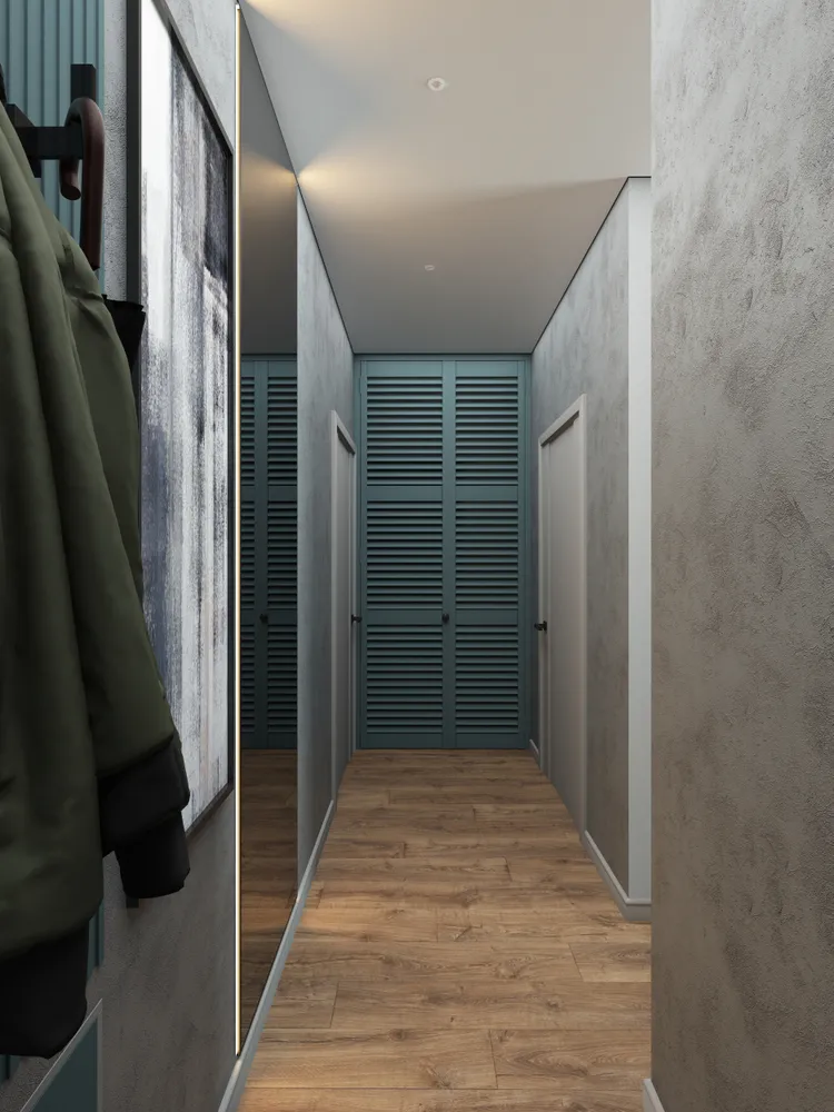 2-х комн.квартира 61 м. кв. Коридор