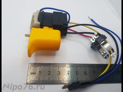 Выключатель для шуруповерт КИТАЙ средняя клавиша