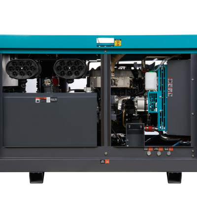 Винтовой компрессор Master Blast MB190B-7+AC (дизельный с осушителем)