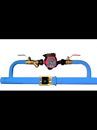 Байпас с обратным клапаном (инжекторный) в комплекте с насосом