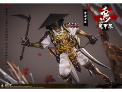 Самурай-кузнечик, бронзовый - КОЛЛЕКЦИОННАЯ ФИГУРКА 1/12 Soldier - Gweitong series 2 (CT00D) - CROW TOYS