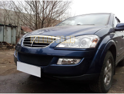 Защита радиатора Ssang Yong Kyron 2006- black