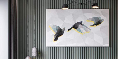 Гипсовая панель PARALINE + LED артикул M-0030