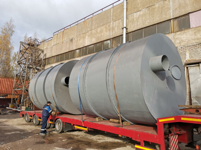 Производство стальных резервуаров