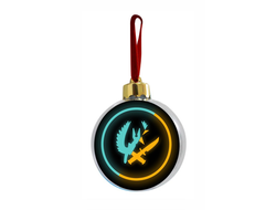 Новогодний шар "Counter-Strike, CS GO, Контр Страйк" №15